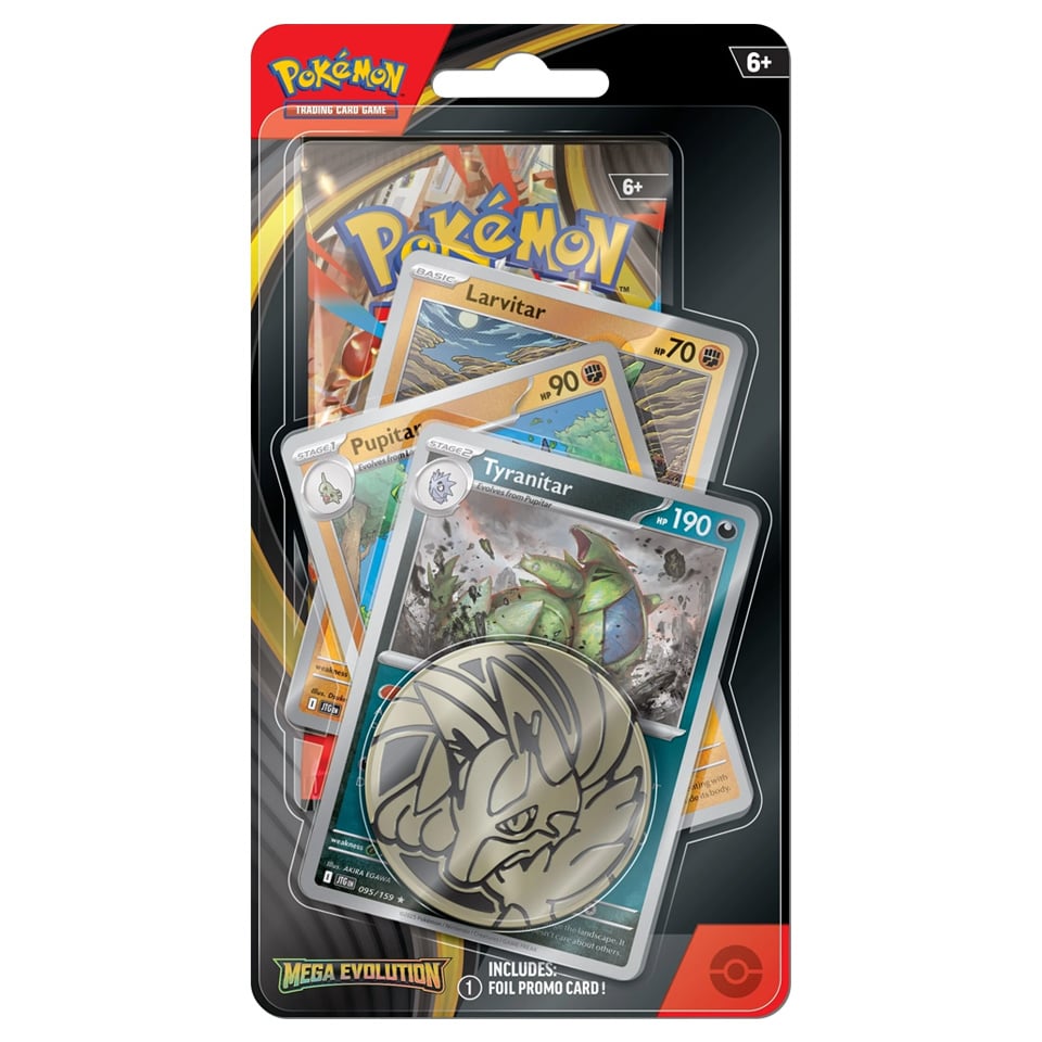 Mega Evolution: Tyranitar Premium Checklane Blister (Tyranitar)