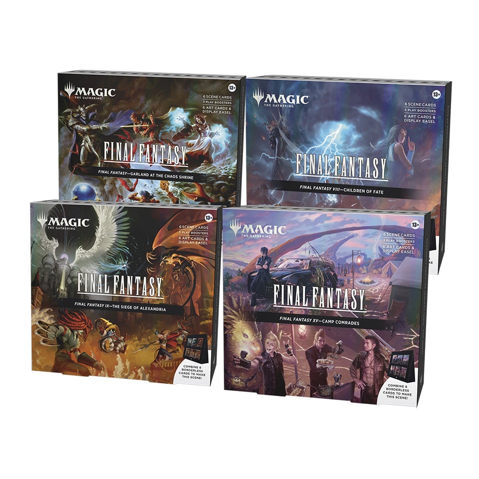 FINAL FANTASY Holiday Release | Scene Box Set (Set of 4)