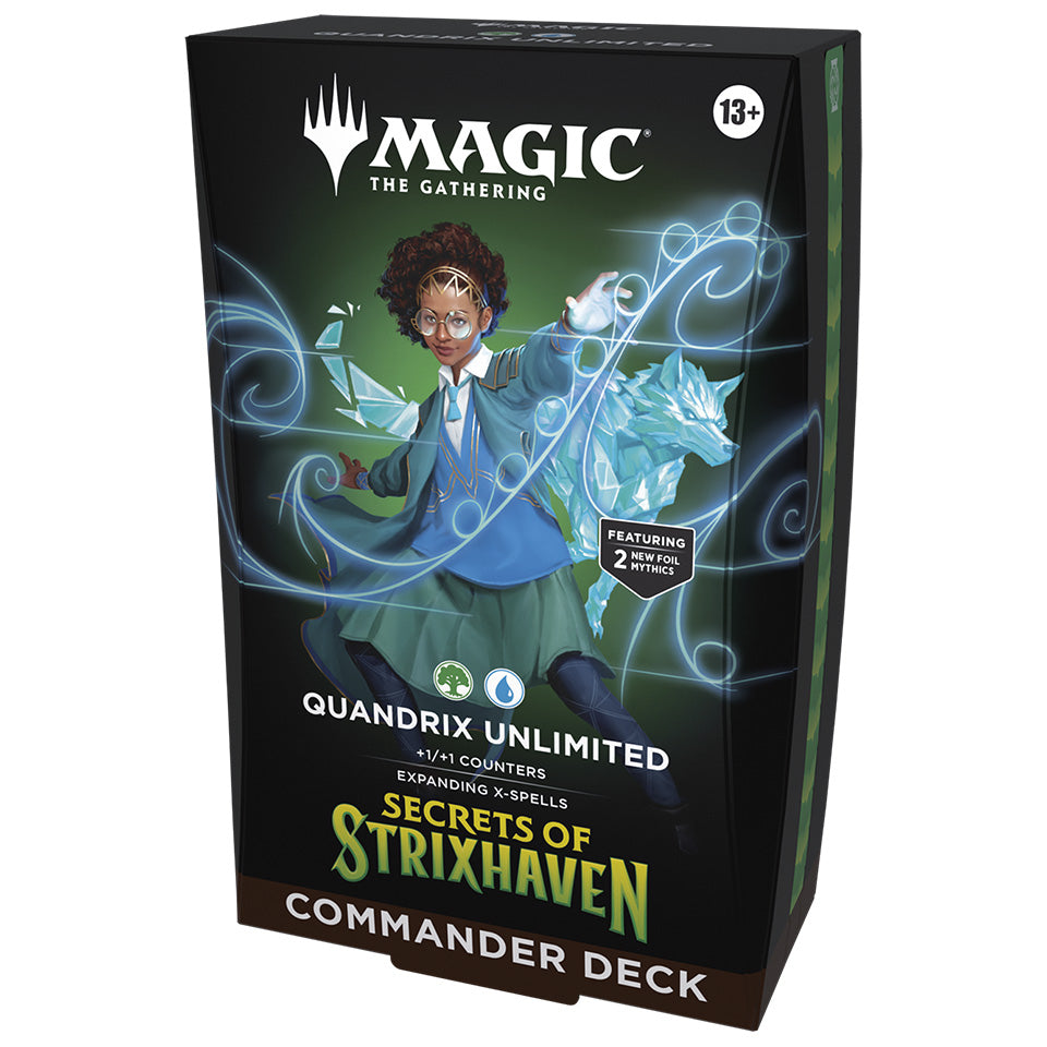 Commander: Secrets of Strixhaven | "Quandrix Unlimited" Commander Deck