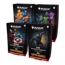 Commander: Marvel Super Heroes Deck Set (4 Commander Decks)